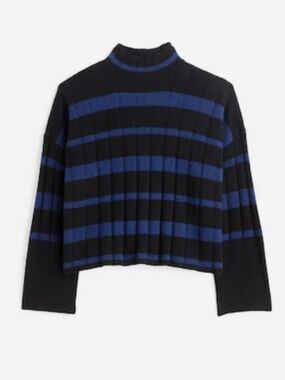 Madewell Ribbed Cashmere-Wool Blend Pullover Sweater
